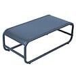 OVIALA - Table basse de jardin en métal 85x40x30 cm bleu pacific - Mixi - vignette
