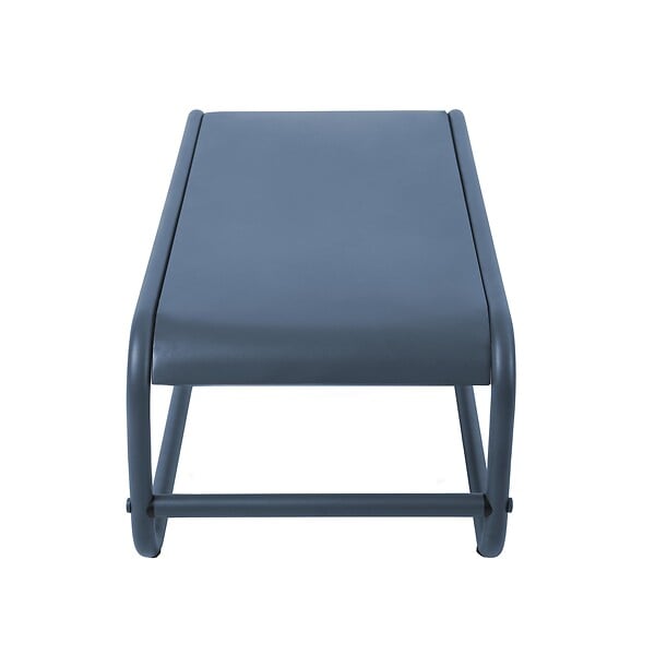 OVIALA - Table basse de jardin en métal 85x40x30 cm bleu pacific - Mixi - large