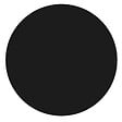 OVIALA - Table de jardin ronde 60 cm inclinable aluminium et HPL noir - Opera - vignette