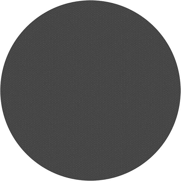 TECTAKE - bâche de piscine ronde en polyéthylène noire film solaire auto-flottant léger 381 cm diamètre - large