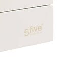 5 FIVE SIMPLY SMART - Organiseur Rangement maquillage 1 Tiroir 9 compartiments Blanc et Bambou - vignette
