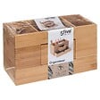 5 FIVE SIMPLY SMART - Organiseur de salle de bain Rangement maquillage 2 tiroirs en Bambou - vignette
