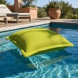 SOO  SANTAI - Coussin piscine flottant 45x45 cm vert – billes incluses (à remplir) – intérieur / extérieur (SCF4545-2-SET) - vignette