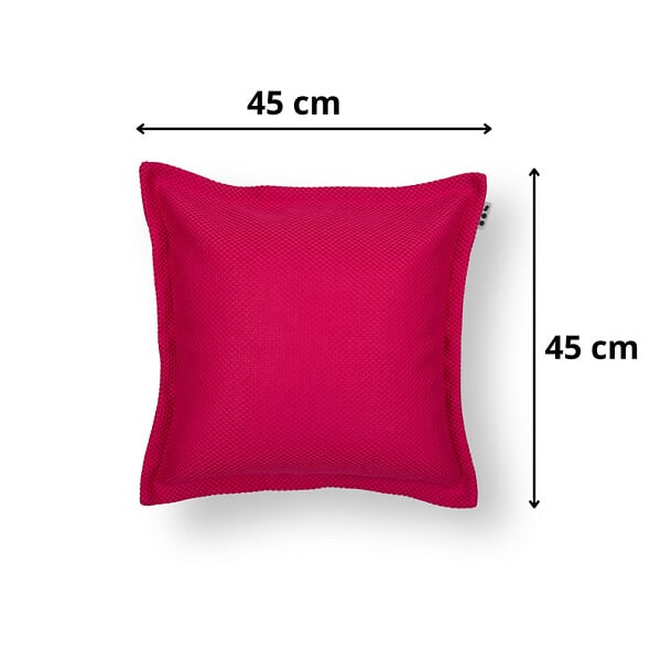 SOO  SANTAI - Coussin piscine flottant 45x45 cm rose – billes incluses (à remplir) – intérieur / extérieur (SCF4545-3-SET) - large