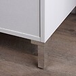KIAMAMI VALENTINA - Meuble De Salle De Bains À Poser 100 Cm Blanc Avec Côtés À Vue | Laguna - vignette