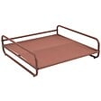 OVIALA - Structure pour fauteuil et pouf de salon jardin modulable terracotta - Mixi - vignette