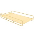 OVIALA - Structure pour méridienne de salon de jardin modulable jaune clair  - Mixi - vignette