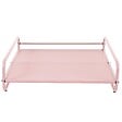 OVIALA - Structure pour fauteuil et pouf de salon de jardin modulable rose  - Mixi - vignette