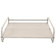 OVIALA - Structure pour fauteuil et pouf de salon de jardin modulable beige - Mixi - vignette