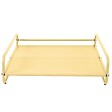 OVIALA - Structure pour fauteuil et pouf de salon de jardin modulable jaune - Mixi - vignette