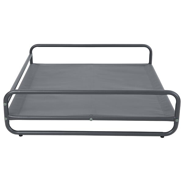 OVIALA - Structure pour fauteuil et pouf de salon de jardin modulable gris - Mixi - large