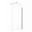 OTITEC - Paroi de douche italienne Clear - 120 x 195 cm - Chrome - SIENA - vignette