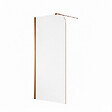OTITEC - Paroi de douche italienne Clear - 100 x 195 cm - Cuivre brossé - GAUCHE - LUCIA - vignette