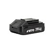 VITO - Coupe Bordure sans fil avec Batterie 20V 3.0AH + Chargeur + Jeu de 20 lames coupantes Mat télescopique VITO - vignette