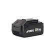VITO - Tondeuse à gazon 300M2 - Batterie lithium 20V 4.0Ah Largeur de coupe 32 cm Bac 30L - 3 hauteurs réglables 25 à 45mm VITO - vignette