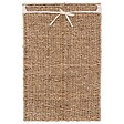 5 FIVE SIMPLY SMART - Panier à Linge 40L en Osier et housse en Coton Blanc L 38 x P 22 x H 55 cm - vignette