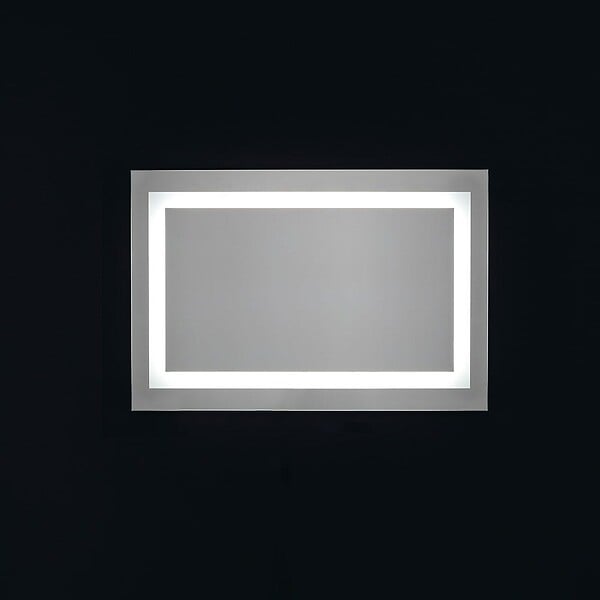 KIAMAMI VALENTINA - Miroir Pour Salle De Bain 90X60 Avec Led Réversible + Allumage Touch - large