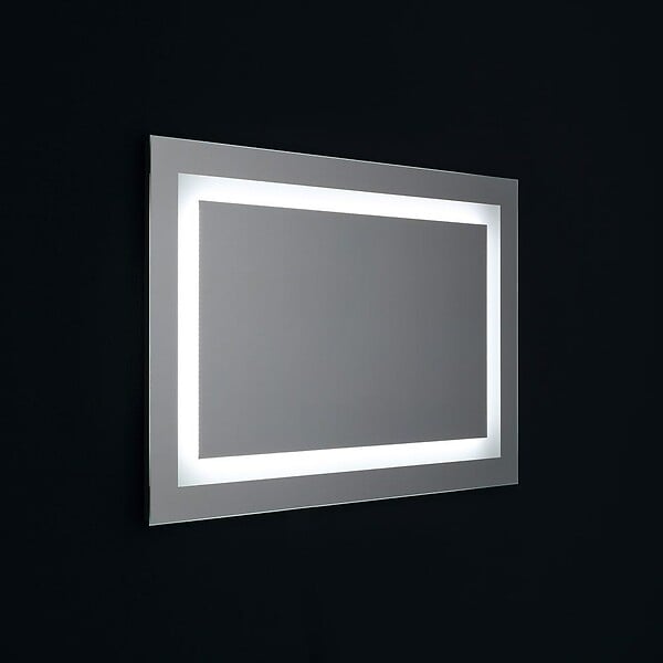 KIAMAMI VALENTINA - Miroir Pour Salle De Bain 90X60 Avec Led Réversible + Allumage Touch - large