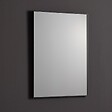KIAMAMI VALENTINA - Miroir En Fil De Fer Poli 50X70 Réversible Avec Bordure Noire Mate - vignette