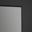 KIAMAMI VALENTINA - Miroir En Fil De Fer Poli 50X70 Réversible Avec Bordure Noire Mate - vignette