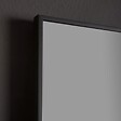 KIAMAMI VALENTINA - Miroir 60X80 Avec Cadre En Pvc Et Bord Noir Mat - vignette