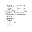GROHE - Grohe Sensia WC lavant suspendu technologies SkinClean, blanc (G36507SH0) - vignette
