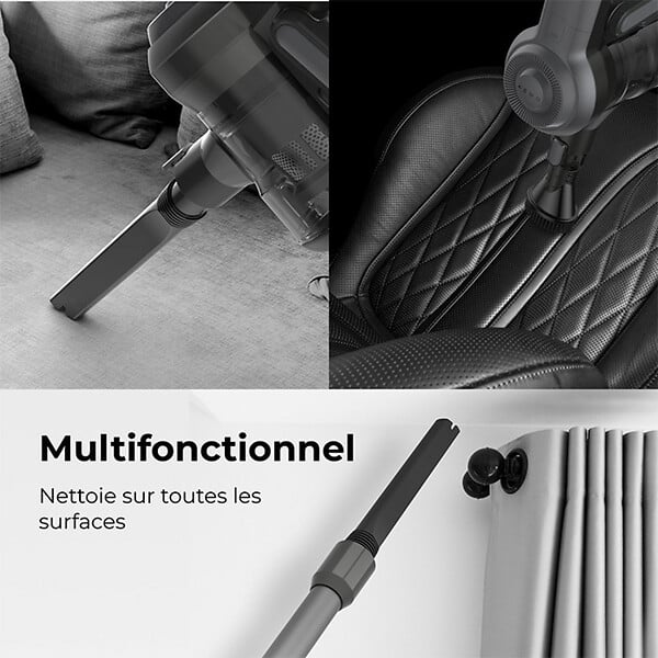 AENO - Aspirateur Sans Fil SC1 : Performances Optimales avec Brosse Turbo et Conception Facile à  ManÅ“uvrer - large