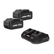VITO - Pack 2 Batteries Lithium 20V 4.0Ah + Chargeur double Gamme sans fil LI VITO - vignette