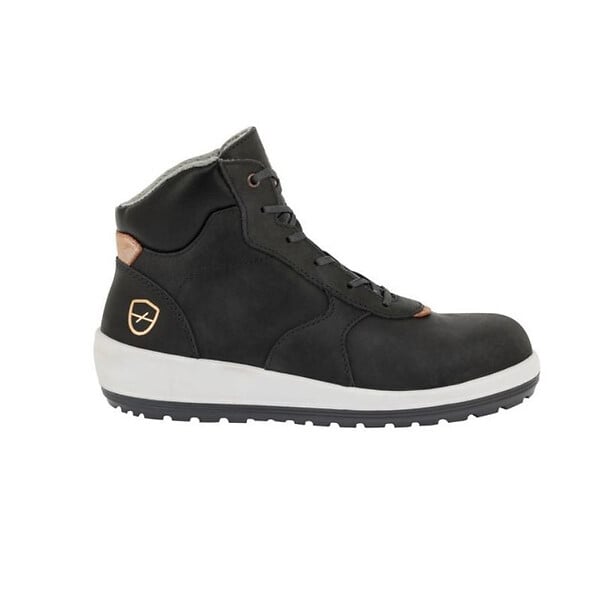 PARADE - Chaussures de sécurité hautes femme BRIANA GRIS ANTHRACITE S3 - large