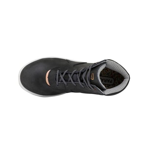 PARADE - Chaussures de sécurité hautes femme BRIANA GRIS ANTHRACITE S3 - large