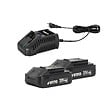VITO - Taille Haies sans fil 20V Lame 51Cm + 2 Batteries lithium 2.0Ah + Chargeur Rapide VITO - vignette