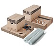 PACK AND MOVE - Pack and Move - Kit déménagement T3/T4 + marqueur noir et 3 adhésifs offerts - vignette