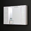 KIAMAMI VALENTINA - Miroir Inglesina De 77Cm Avec Deux Portes Et Spots À Led Intégrés - vignette