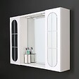KIAMAMI VALENTINA - Miroir Inglesina De 77Cm Avec Deux Portes Et Spots À Led Intégrés - vignette