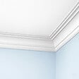 SANS - Corniche plafond C168 11,9 x 12,0 cm - Polyuréthane Cimaises &+ - vignette
