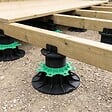 JOUPLAST - Plot terrasse bois réglable 80 à 140 mm - JOUPLAST - Carton de 10 plots - vignette