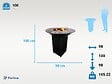 PURLINE - Barbecue brasero avec plaque d'acier de 100 cm - vignette