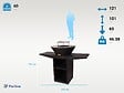 PURLINE - Barbecue avec plaque ronde, grill et support - vignette