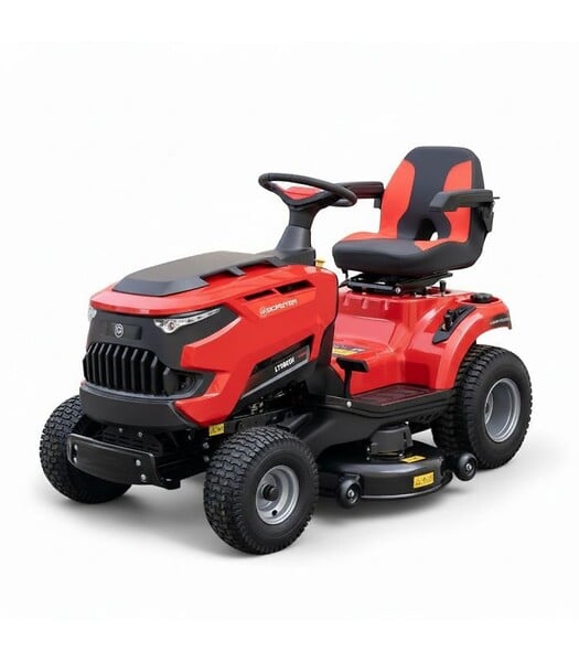 POPSTER - Tondeuse autoportée thermique POPSTER 586 cm³, 108 cm de coupe, démarrage électrique -  LT1-108SH-L586 - large