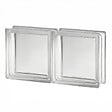 GLASSBLOCKS - Luxfera brique de verre 19x19x8 cm, verre transparent brillant (CL1908C) - vignette