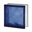 GLASSBLOCKS - Luxfera brique de verre 19x19x8 cm, Bleu transparent brillant (1908WBLUE) - vignette