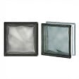 GLASSBLOCKS - Luxfera brique de verre 19x19x8 cm, Gris transparent brillant (1908WGREY) - vignette