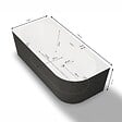 SPALINA - Baignoire Ilot Capri 170 gauche noire 170 x76 x58 cm, by SPALINA - vignette