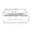 SPALINA - Baignoire Balnéo Maya Wave 170 x80 x63 cm, by SPALINA - vignette