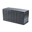 KETER - Keter Sherwood coffre de jardin 270 L en résine aspect bois graphite 117 x 45 x 57,5 cm (230415) - vignette