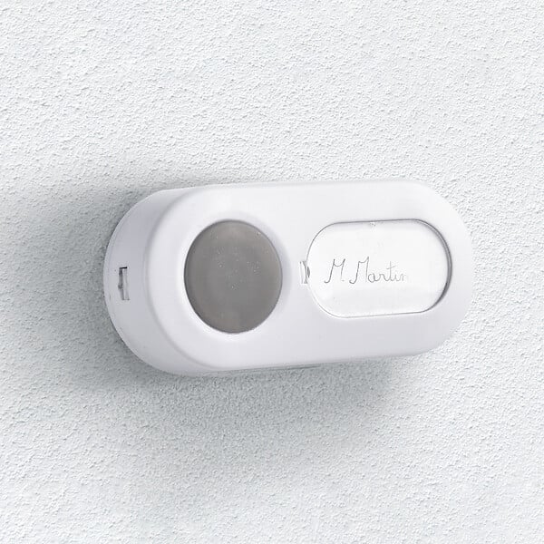 SCS SENTINEL - Carillon sans fil 100 m - OneBell 100 - Blanc - IP55 - large