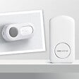 SCS SENTINEL - Carillon sans fil 100 m - OneBell 100 - Blanc - IP55 - vignette
