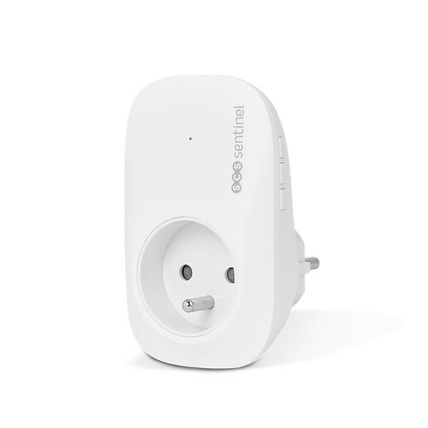SCS SENTINEL - Carillon sans fil enfichable EcoBell 100 Plug avec prise intégrée - large