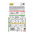 COMMAND - Box languettes adhésives enlevables tableaux QI blanc M x 4 paires + 2 paires gratuites - vignette