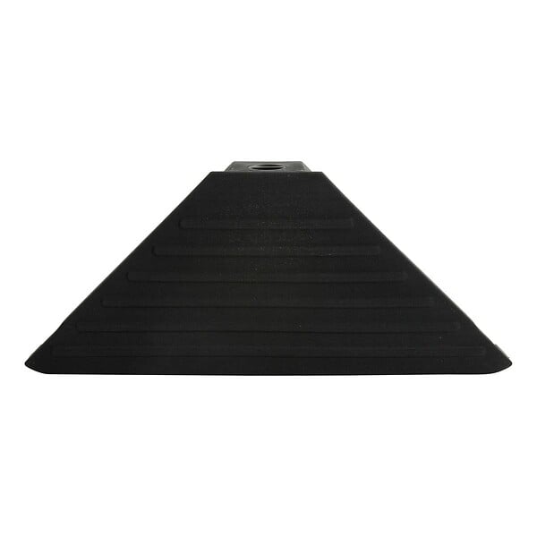 HESPERIDE - Pied de parasol Solivio à remplir à roulettes gris graphite - large